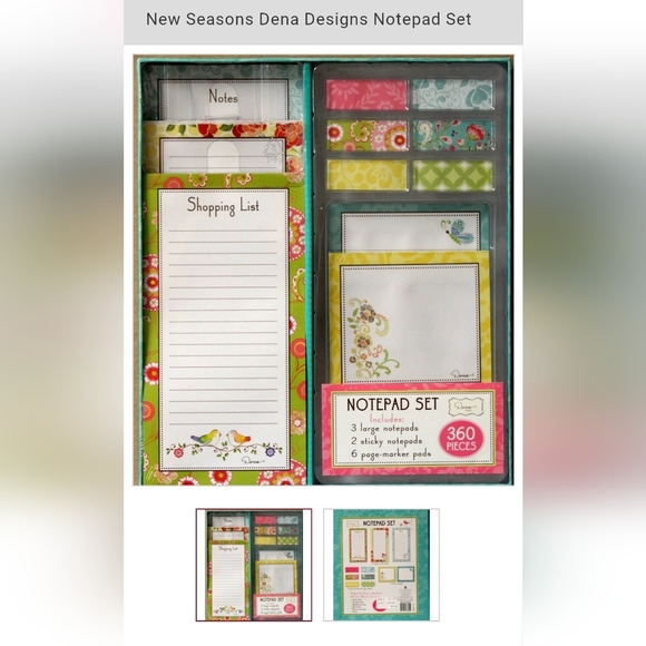 Dena Designs Notepad Set - Picture 3 of 3